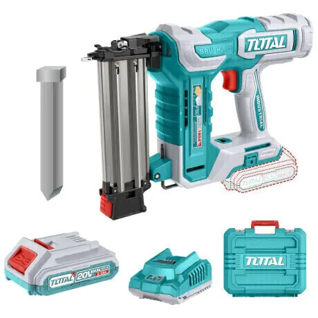 Clavadora Total 15 a 35mm + nivel laser 35m