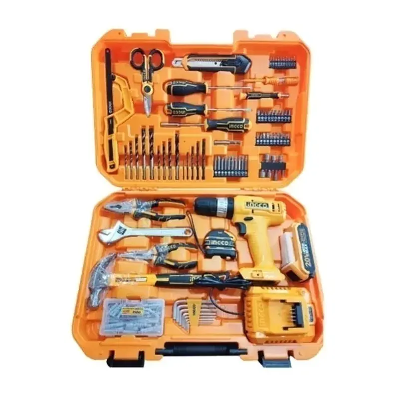 Kit Ingco Taladro + 165 piezas